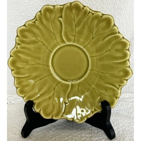 Woodfield Plates By Stubenville Set Of 3 Vintage Leaf Shaped Russell Wright 1941 - Picture 3 of 11